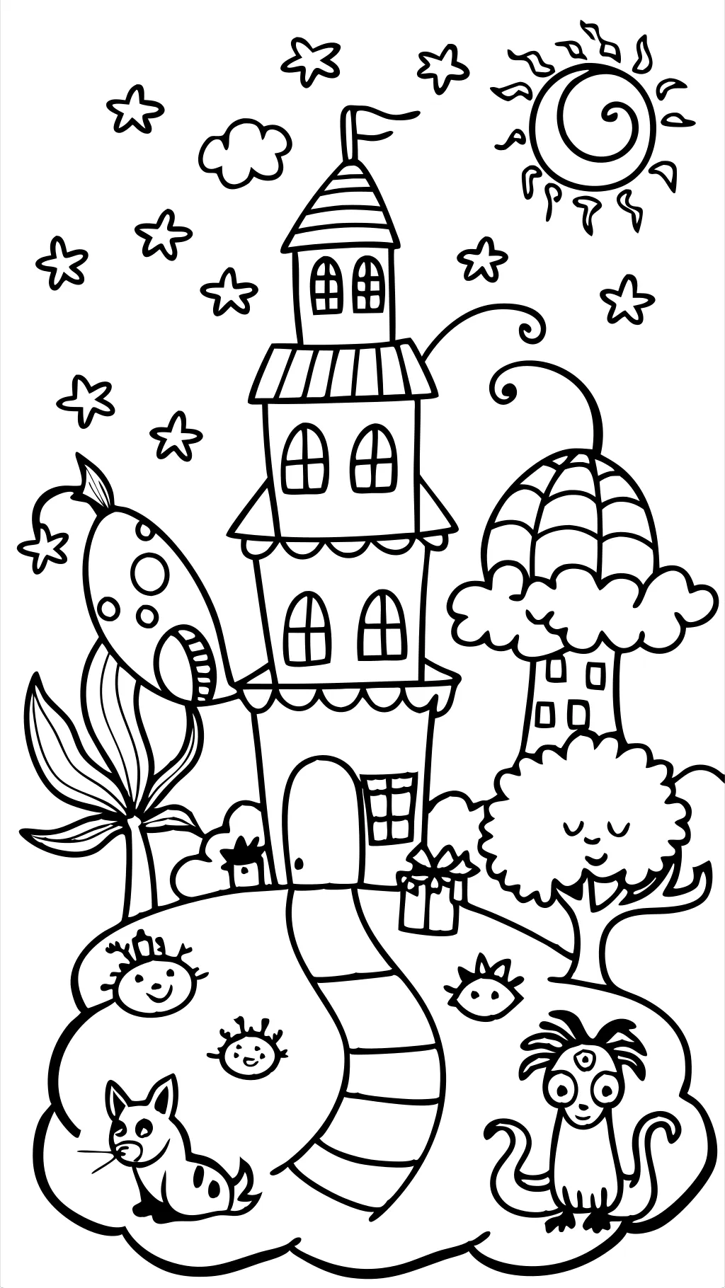 Doctor Seuss Coloring Pages